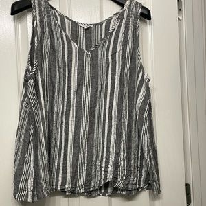 Time and true xxl 20 linen tank top